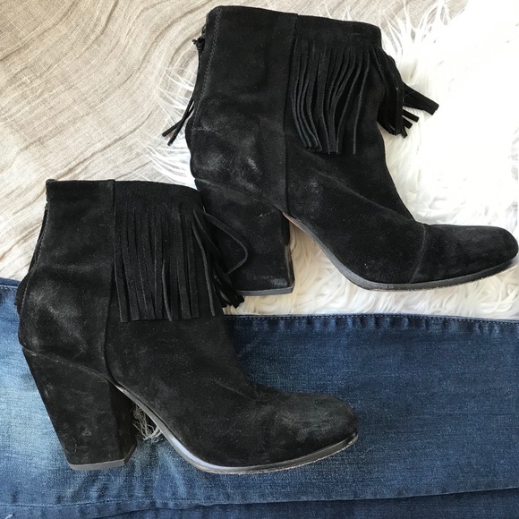 Rag & Bone Newbury booties with fringe - Picture 3 of 7